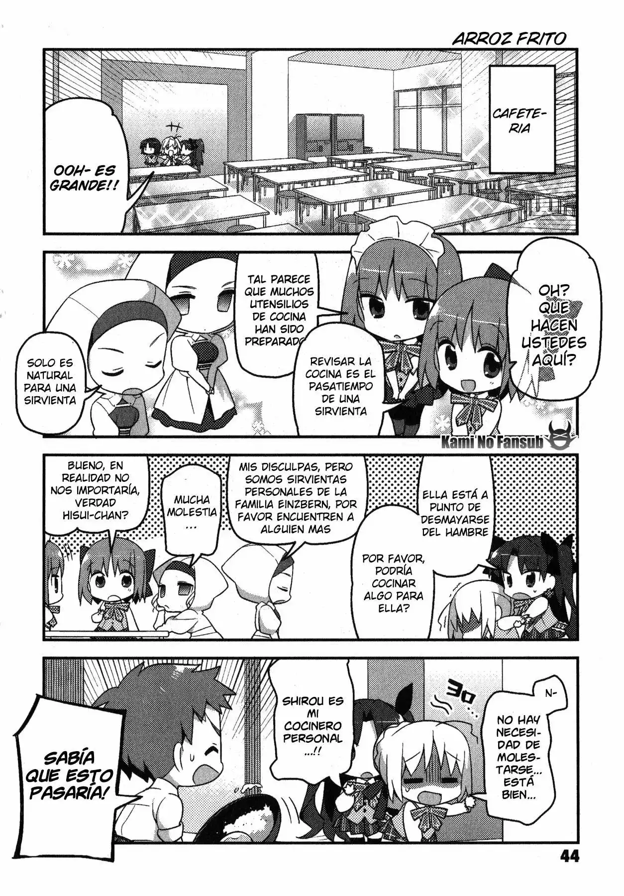Type-Moon Gakuen – Chibi Chuki! Capítulo 3 - Page 5