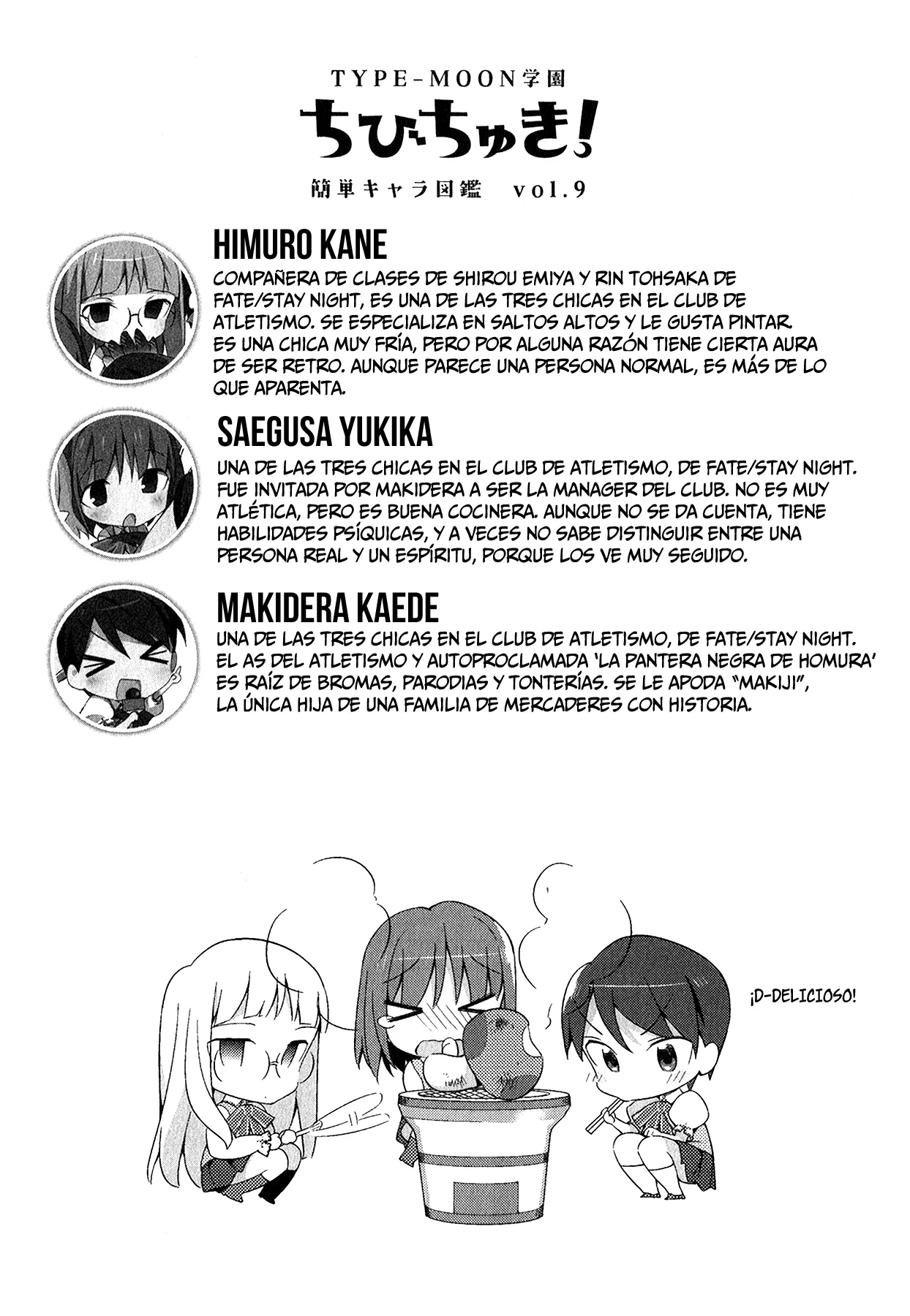 Type-Moon Gakuen – Chibi Chuki! Capítulo 7.5 - Page 11