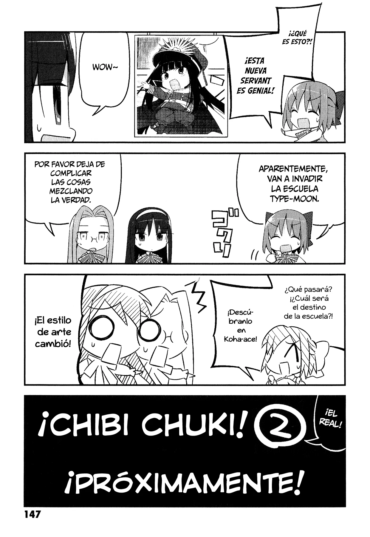 Type-Moon Gakuen – Chibi Chuki! Capítulo 7.5 - Page 19