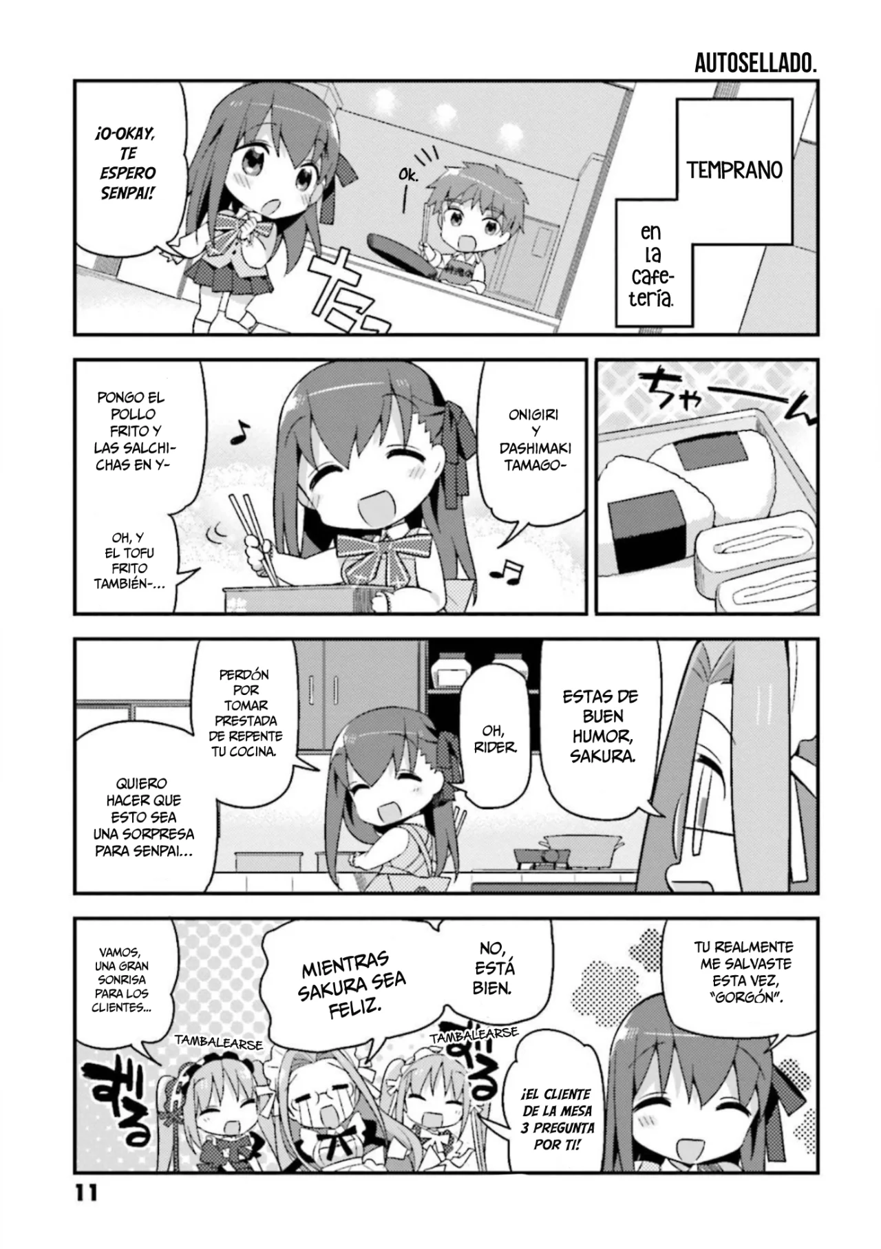 Type-Moon Gakuen – Chibi Chuki! Capítulo 8 - Page 14
