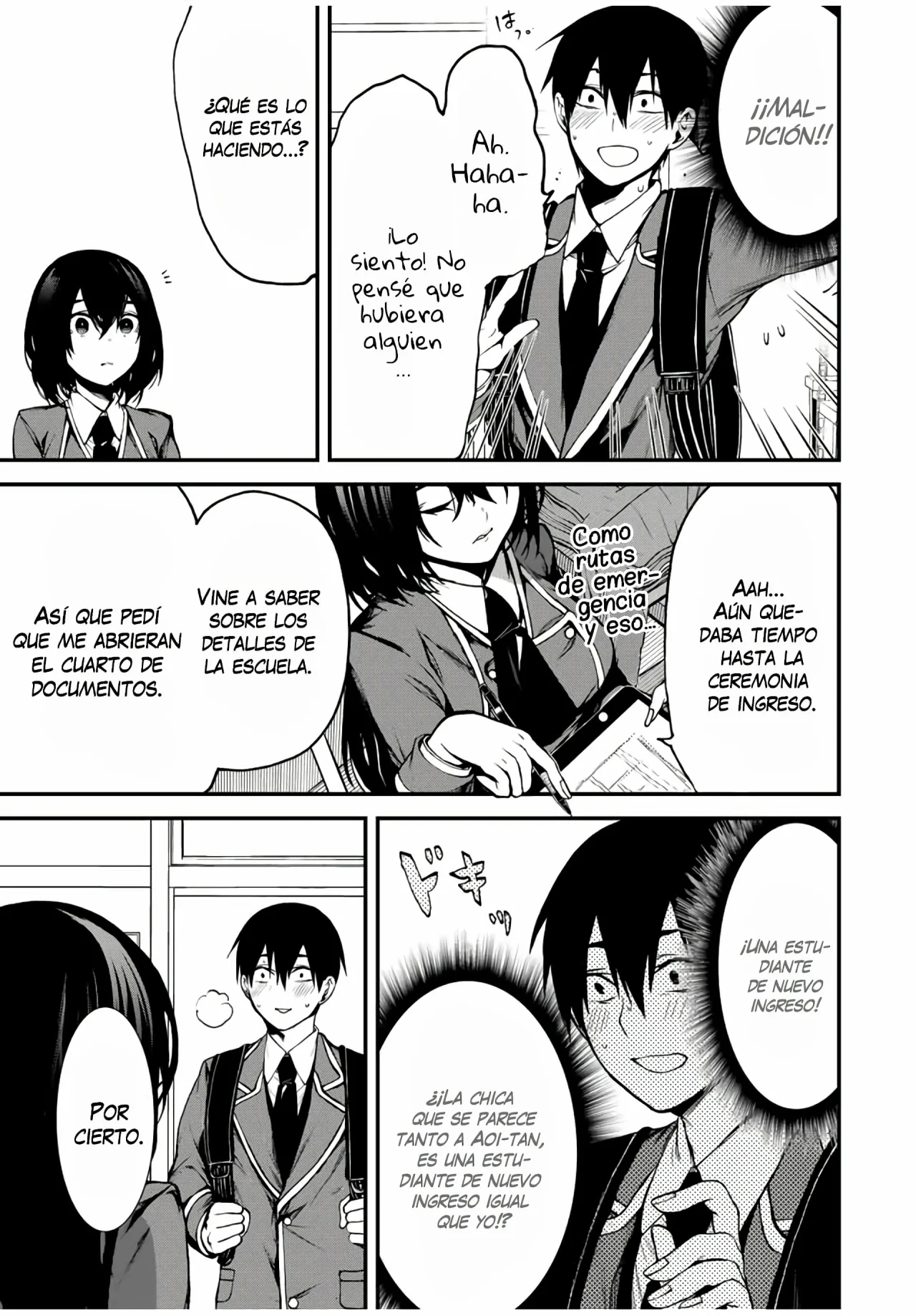 TONARI NO KUROKAWA-SAN Capítulo 1 - Page 9