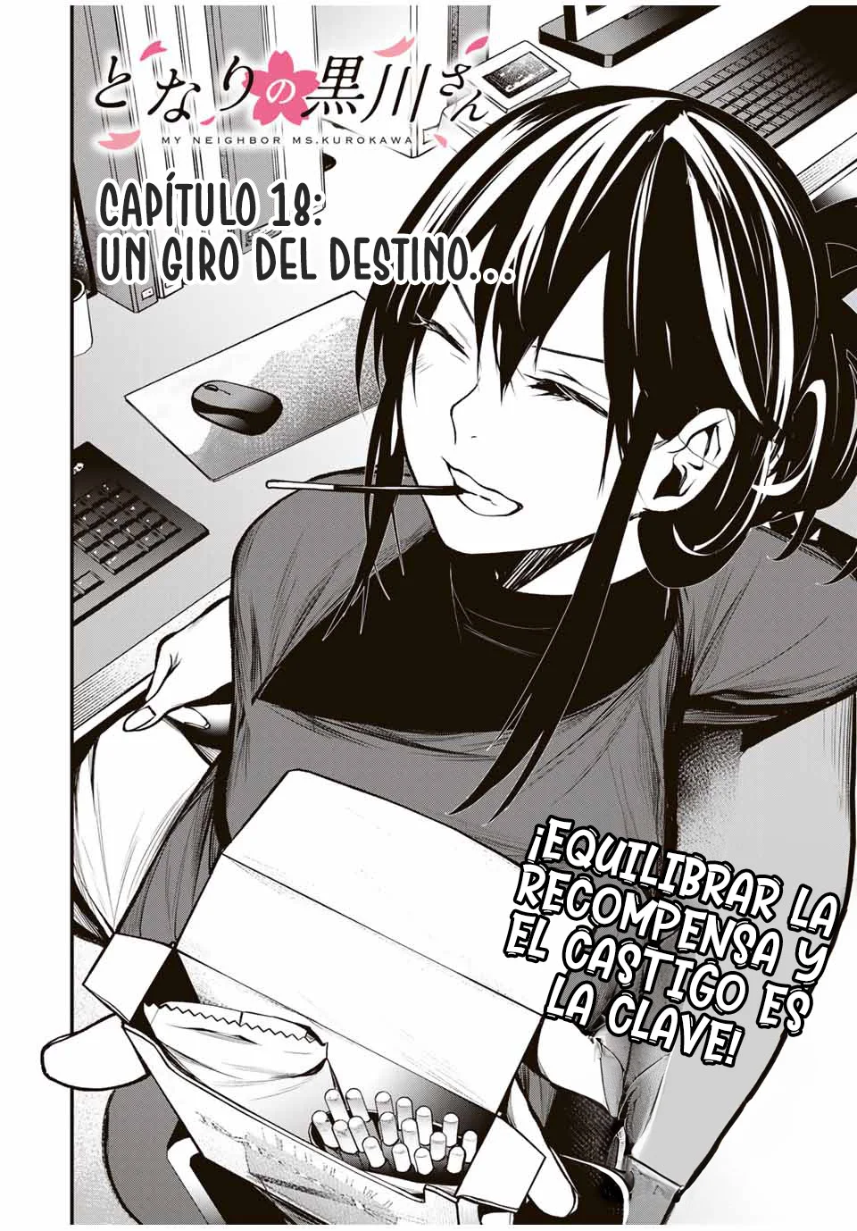 TONARI NO KUROKAWA-SAN Capítulo 18 - Page 3