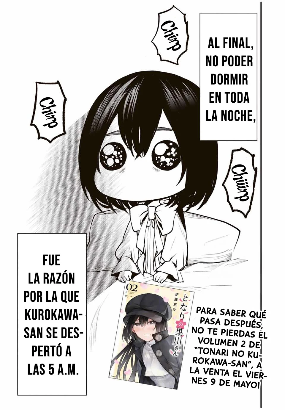 TONARI NO KUROKAWA-SAN Capítulo 19.5 - Page 5