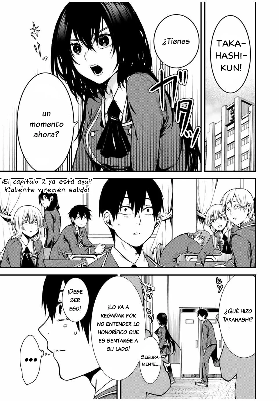 TONARI NO KUROKAWA-SAN Capítulo 2 - Page 1