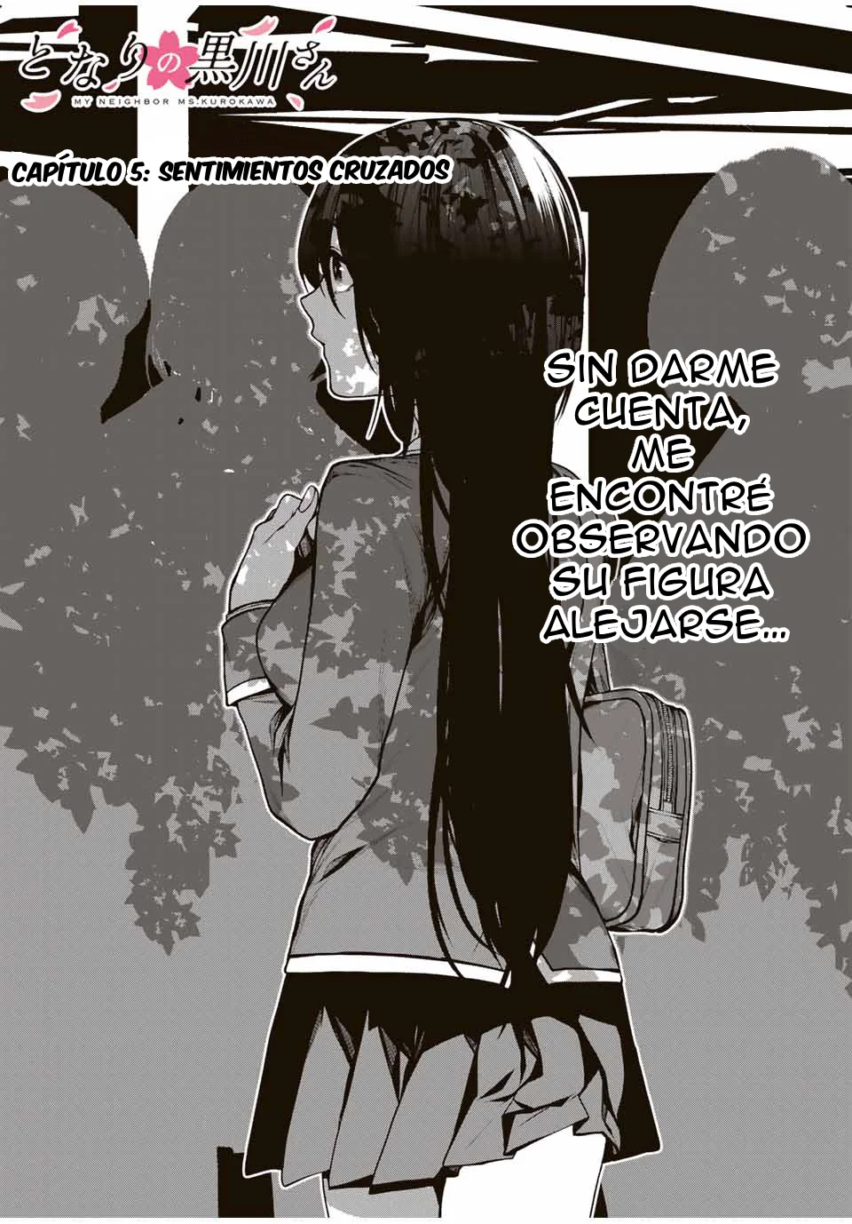 TONARI NO KUROKAWA-SAN Capítulo 5 - Page 1