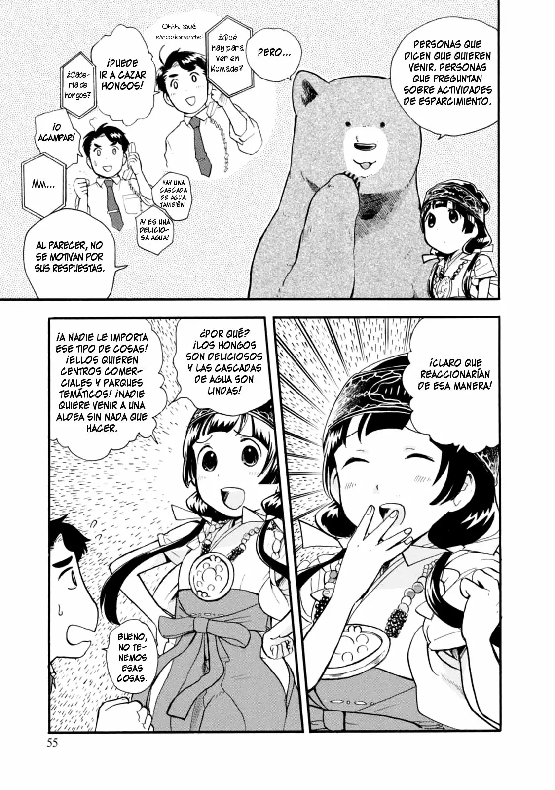 Kuma Miko Capítulo 27 - Page 3