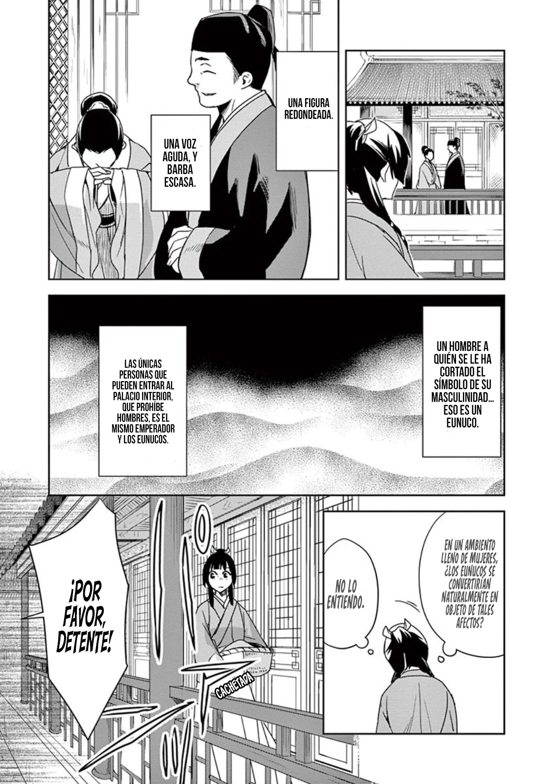 Los Diarios de la Boticaria. – El Diario de los Misterios del Palacio Interior de MaoMao. Capítulo 1 - Page 15