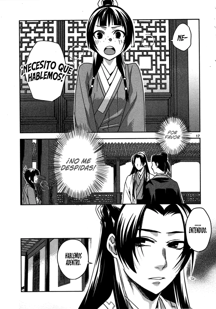 Los Diarios de la Boticaria. – El Diario de los Misterios del Palacio Interior de MaoMao. Capítulo 13 - Page 20