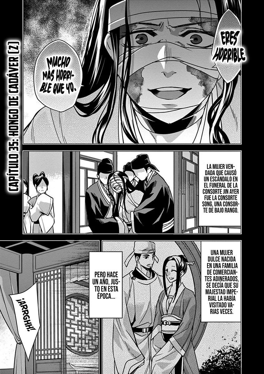 Los Diarios de la Boticaria. – El Diario de los Misterios del Palacio Interior de MaoMao. Capítulo 35 - Page 5