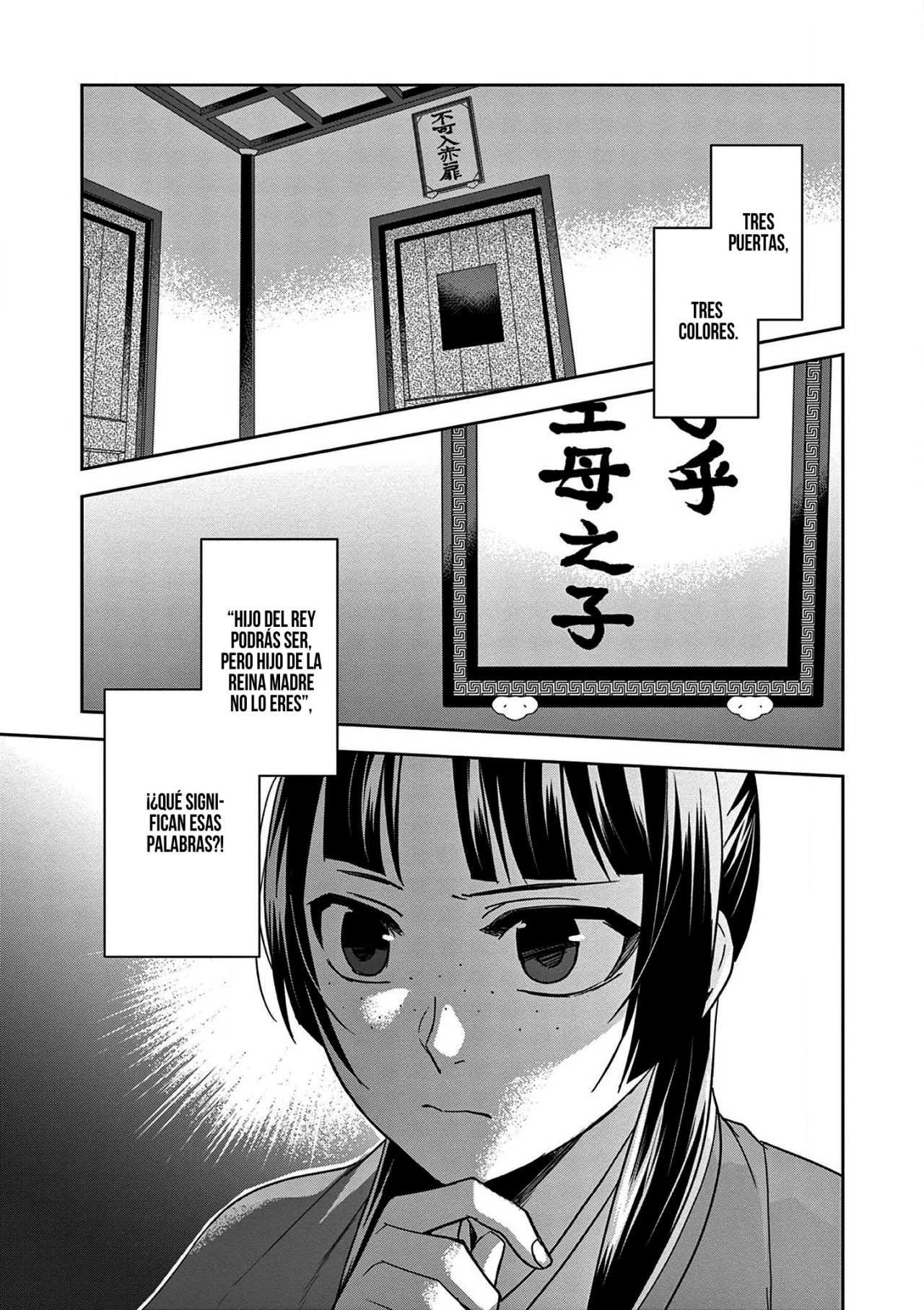 Los Diarios de la Boticaria. – El Diario de los Misterios del Palacio Interior de MaoMao. Capítulo 42 - Page 48