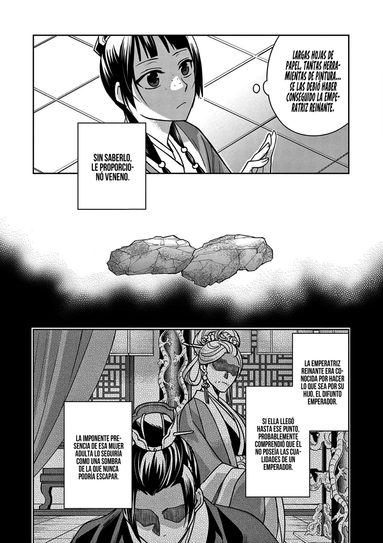 Los Diarios de la Boticaria. – El Diario de los Misterios del Palacio Interior de MaoMao. Capítulo 46 - Page 27