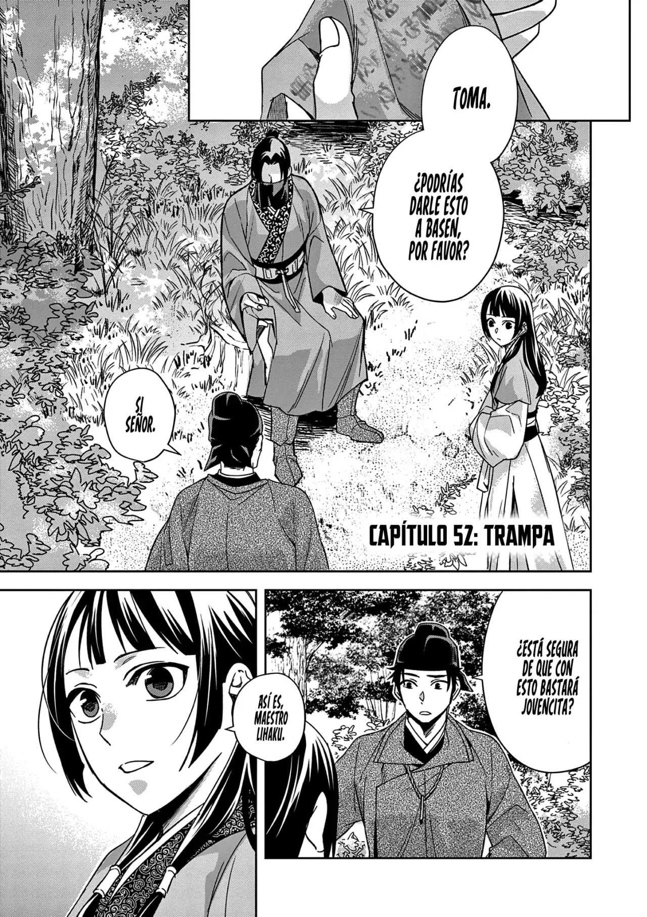 Los Diarios de la Boticaria. – El Diario de los Misterios del Palacio Interior de MaoMao. Capítulo 52 - Page 4