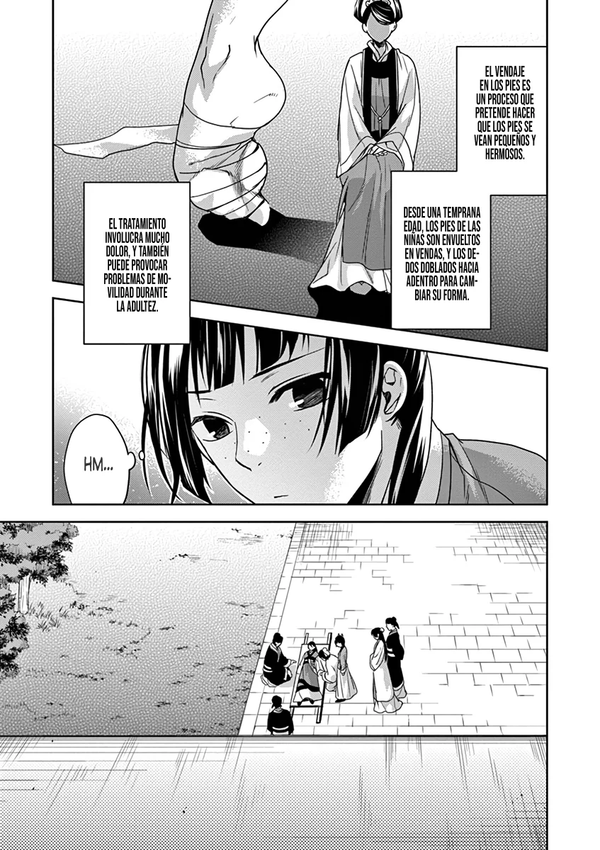 Los Diarios de la Boticaria. – El Diario de los Misterios del Palacio Interior de MaoMao. Capítulo 9 - Page 26