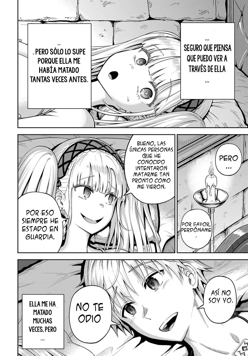 Dungeon ni Hisomu Yandere na Kanojo ni Ore wa Nando mo Korosareru Capítulo 12.1 - Page 18