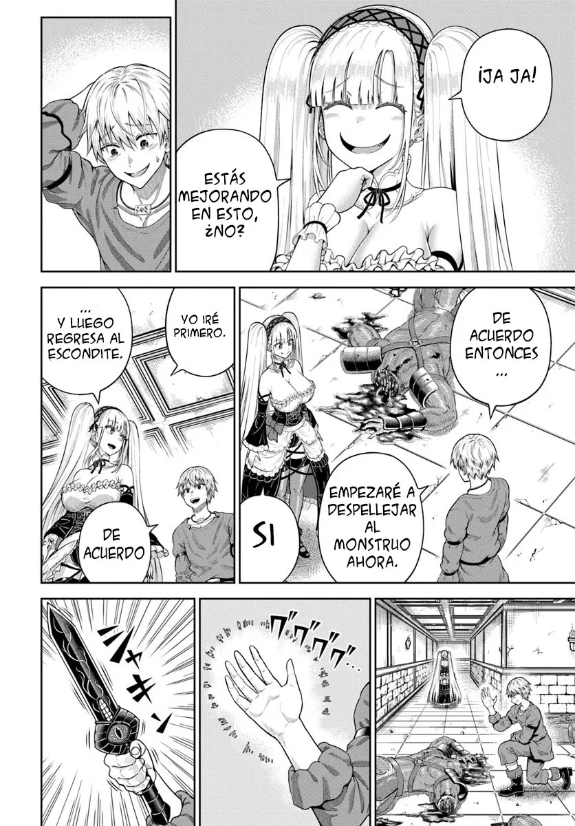 Dungeon ni Hisomu Yandere na Kanojo ni Ore wa Nando mo Korosareru Capítulo 12.1 - Page 6