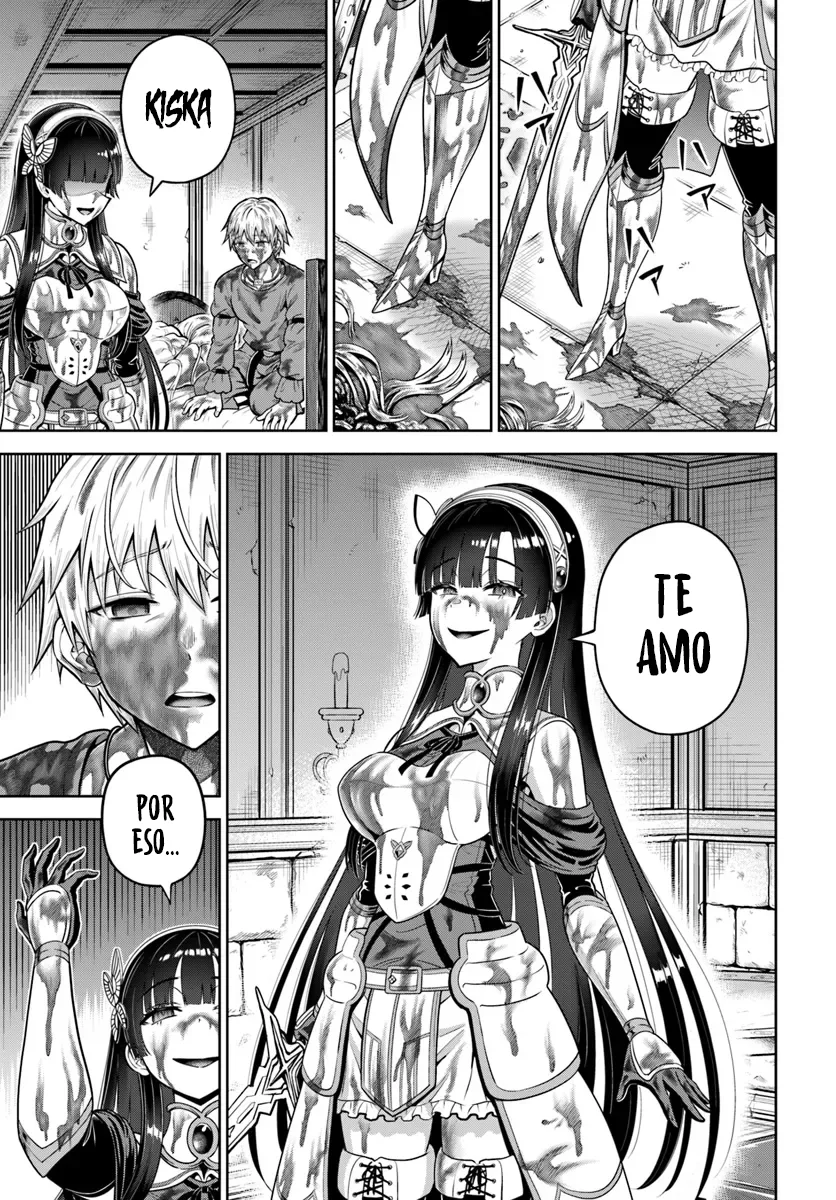 Dungeon ni Hisomu Yandere na Kanojo ni Ore wa Nando mo Korosareru Capítulo 13.1 - Page 10