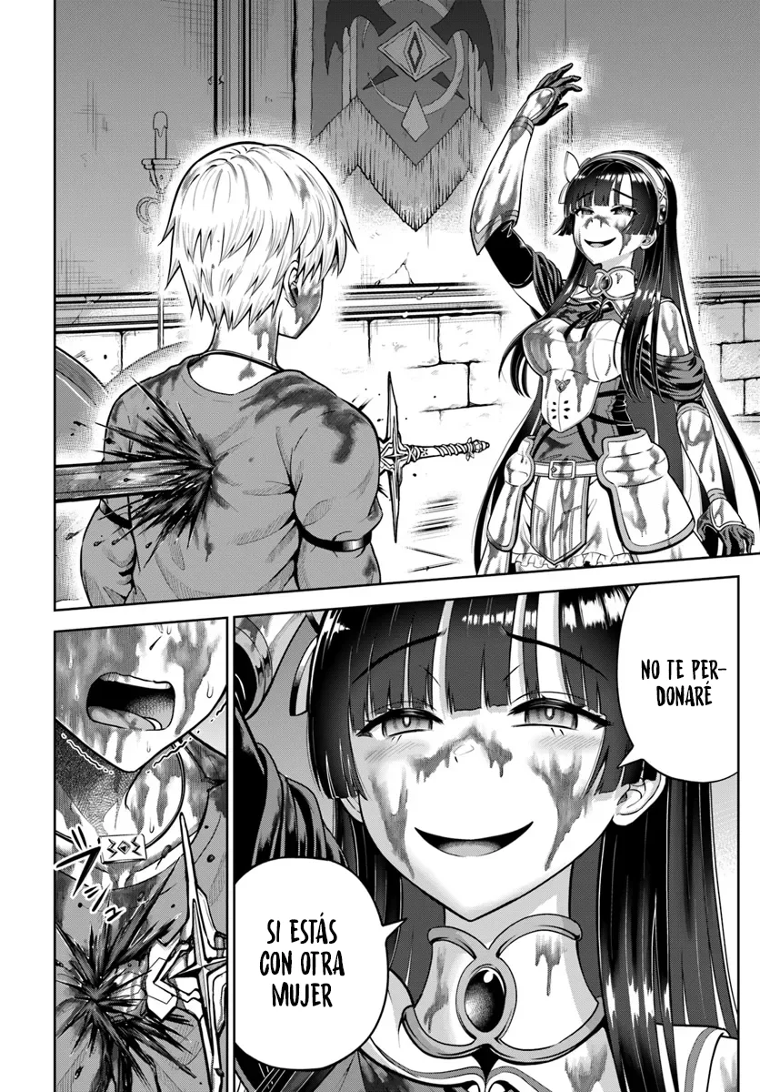 Dungeon ni Hisomu Yandere na Kanojo ni Ore wa Nando mo Korosareru Capítulo 13.1 - Page 11