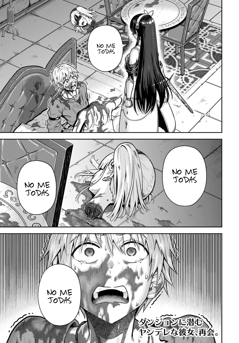 Dungeon ni Hisomu Yandere na Kanojo ni Ore wa Nando mo Korosareru Capítulo 13.1 - Page 4
