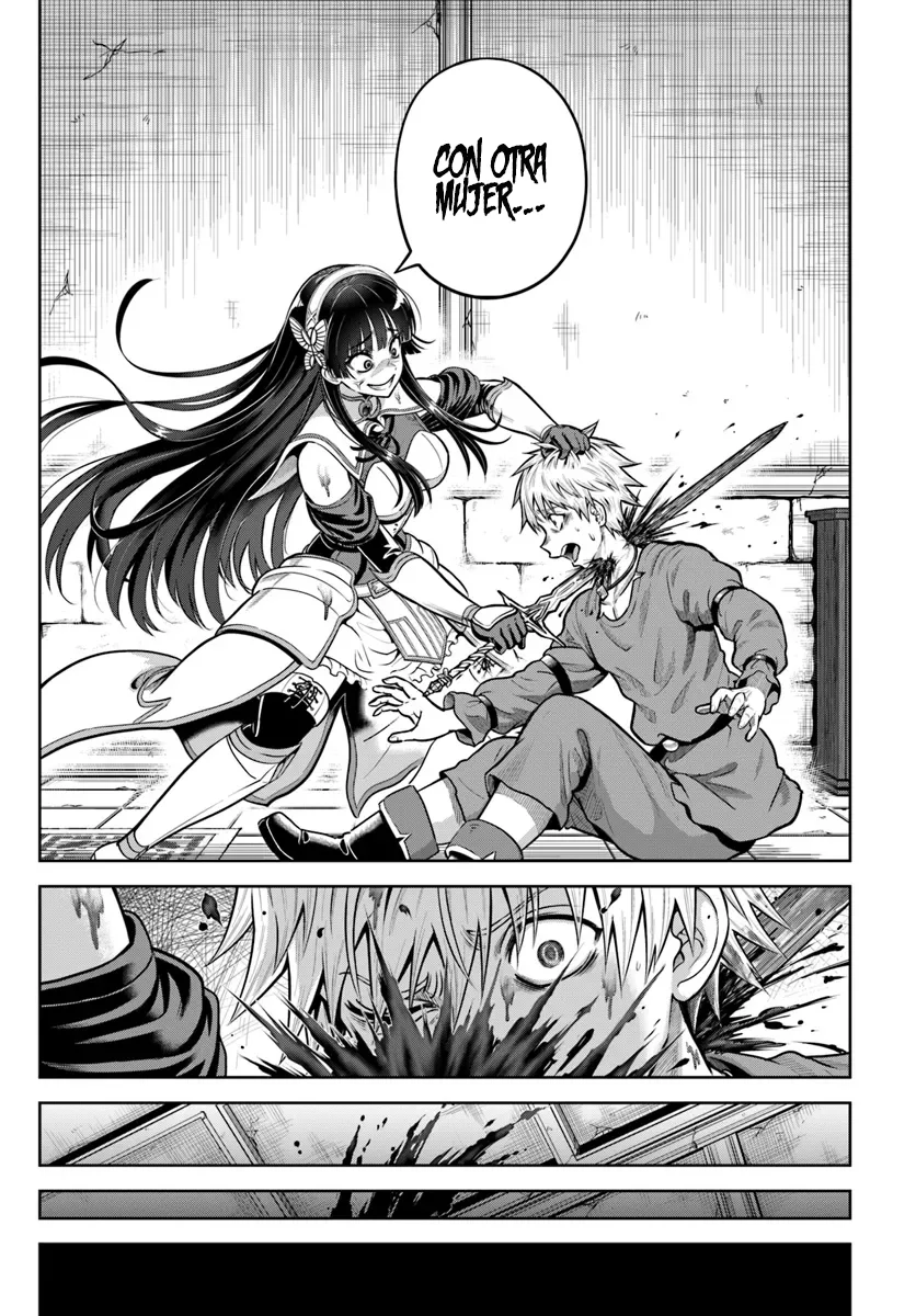 Dungeon ni Hisomu Yandere na Kanojo ni Ore wa Nando mo Korosareru Capítulo 13.2 - Page 14