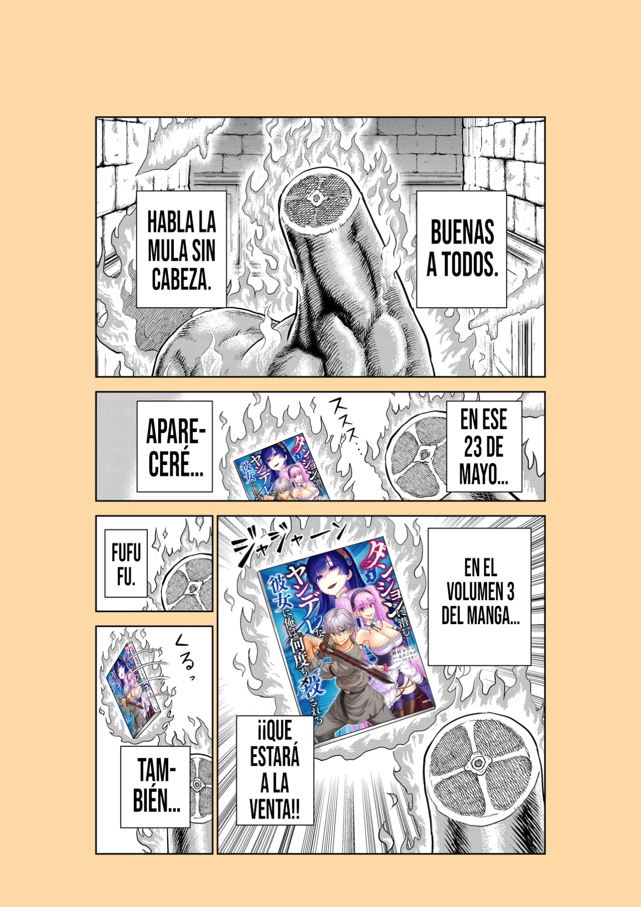 Dungeon ni Hisomu Yandere na Kanojo ni Ore wa Nando mo Korosareru Capítulo 14.5 - Page 3