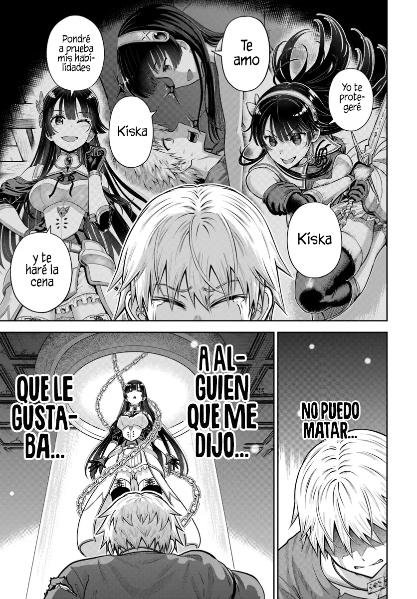Dungeon ni Hisomu Yandere na Kanojo ni Ore wa Nando mo Korosareru Capítulo 17.1 - Page 14