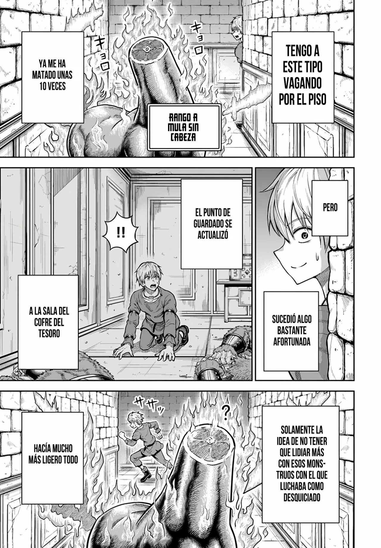 Dungeon ni Hisomu Yandere na Kanojo ni Ore wa Nando mo Korosareru Capítulo 4.1 - Page 6