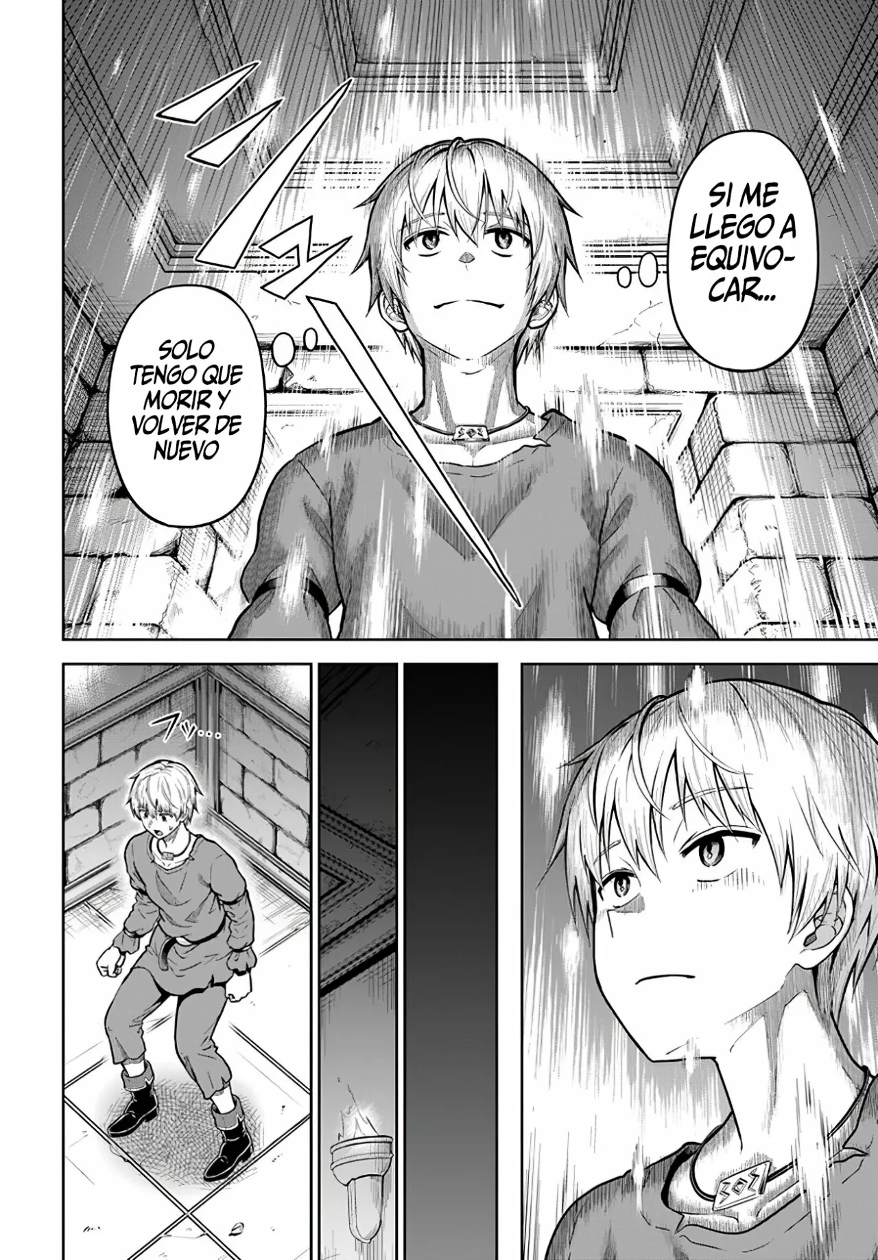Dungeon ni Hisomu Yandere na Kanojo ni Ore wa Nando mo Korosareru Capítulo 4.1 - Page 9