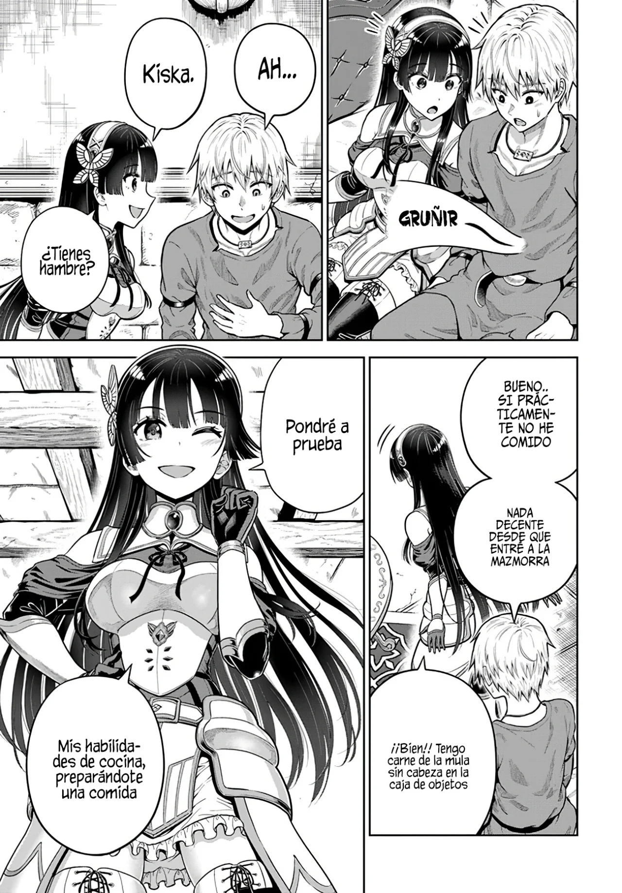 Dungeon ni Hisomu Yandere na Kanojo ni Ore wa Nando mo Korosareru Capítulo 5.1 - Page 15