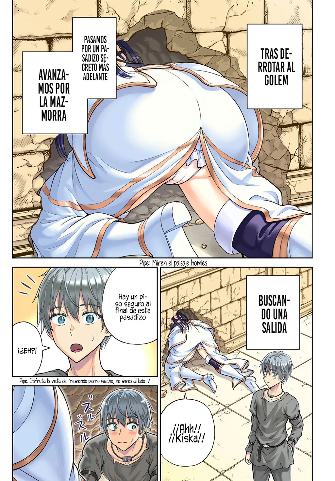Dungeon ni Hisomu Yandere na Kanojo ni Ore wa Nando mo Korosareru Capítulo 5.1 - Page 4