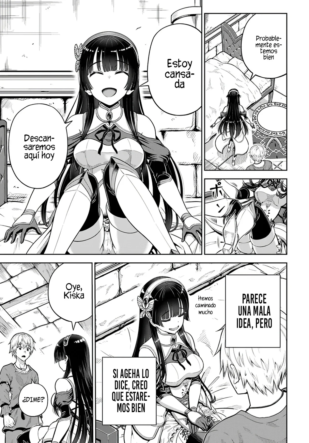Dungeon ni Hisomu Yandere na Kanojo ni Ore wa Nando mo Korosareru Capítulo 5.1 - Page 7