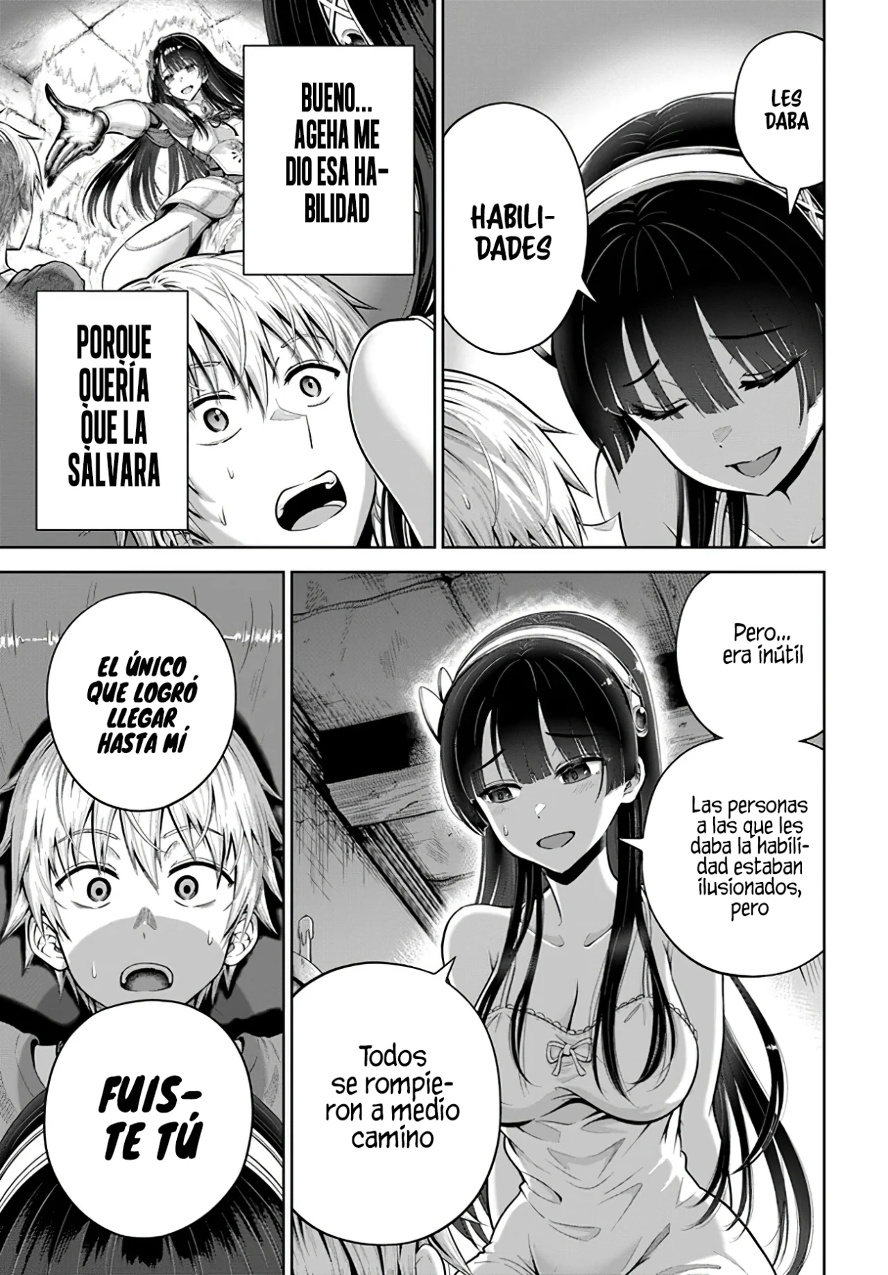 Dungeon ni Hisomu Yandere na Kanojo ni Ore wa Nando mo Korosareru Capítulo 5.2 - Page 8