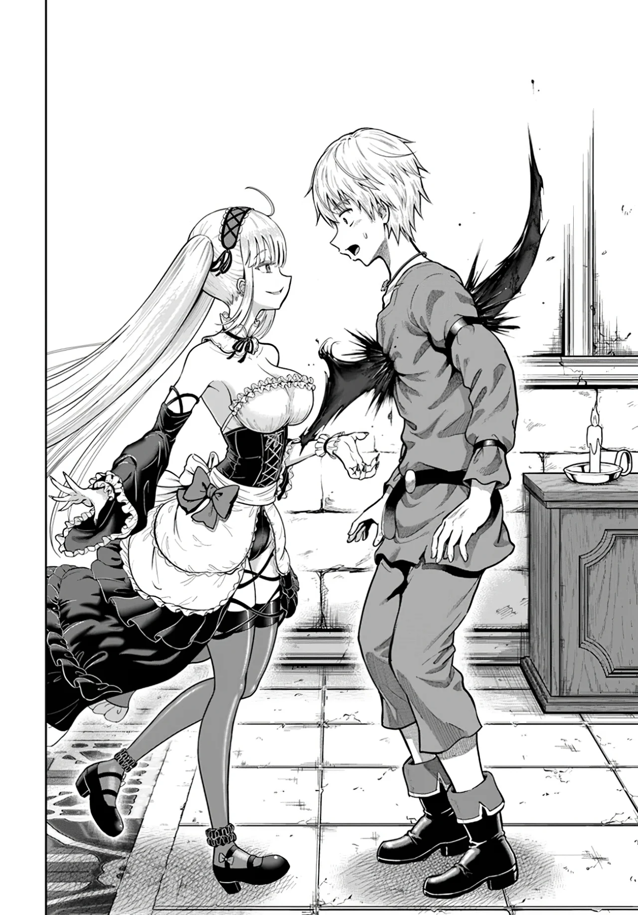 Dungeon ni Hisomu Yandere na Kanojo ni Ore wa Nando mo Korosareru Capítulo 6.2 - Page 14