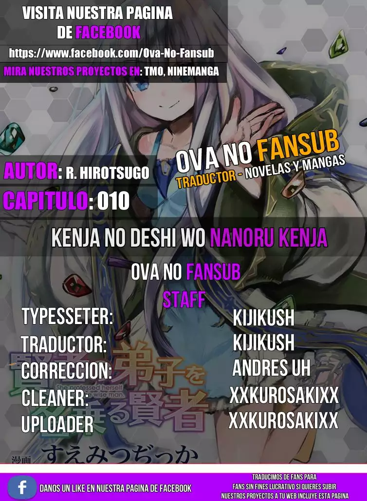 Kenja no Deshi wo Nanoru Kenja Capítulo 10 - Page 1