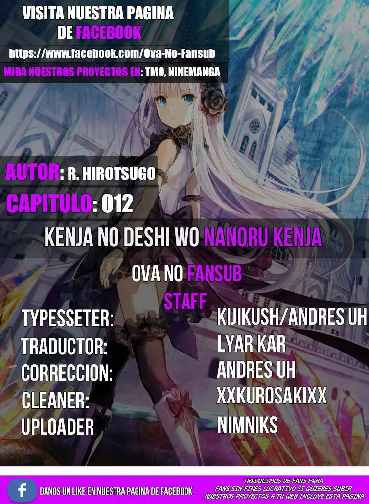 Kenja no Deshi wo Nanoru Kenja Capítulo 12 - Page 1