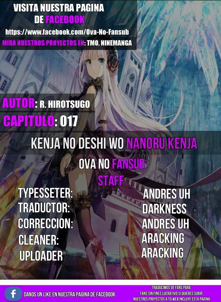 Kenja no Deshi wo Nanoru Kenja Capítulo 17 - Page 1