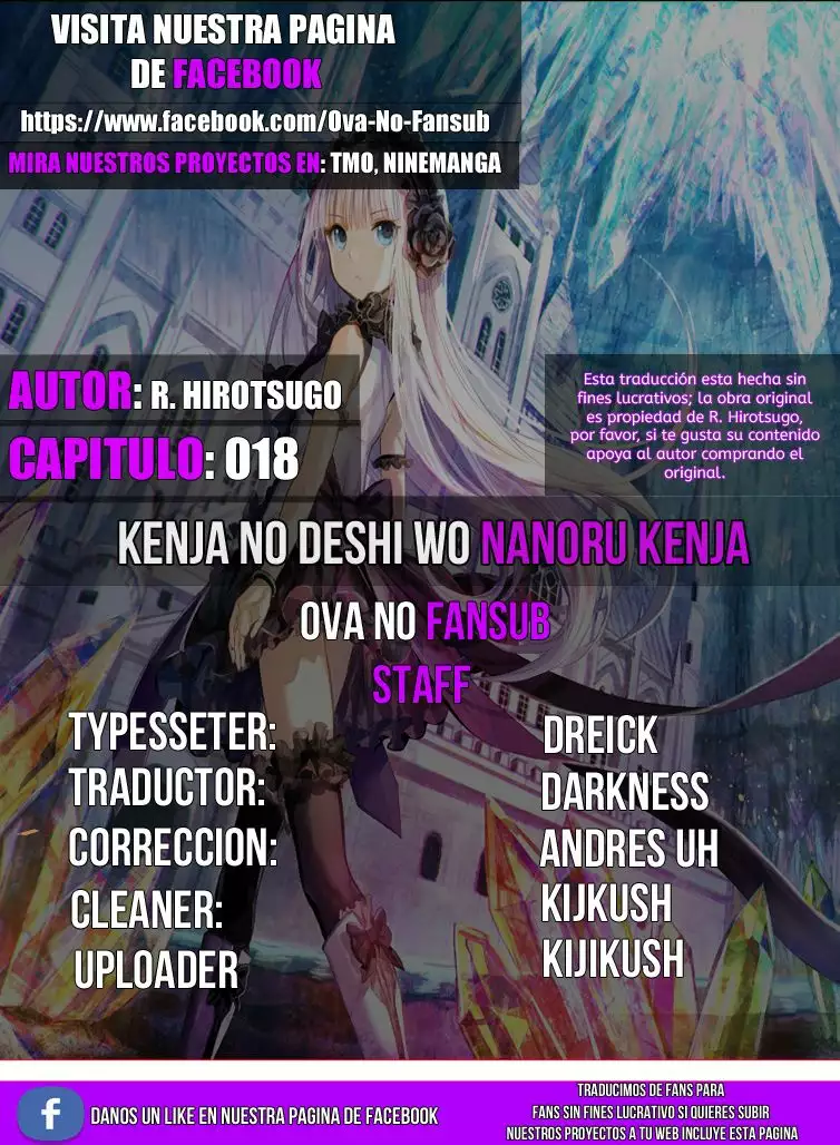Kenja no Deshi wo Nanoru Kenja Capítulo 18 - Page 1