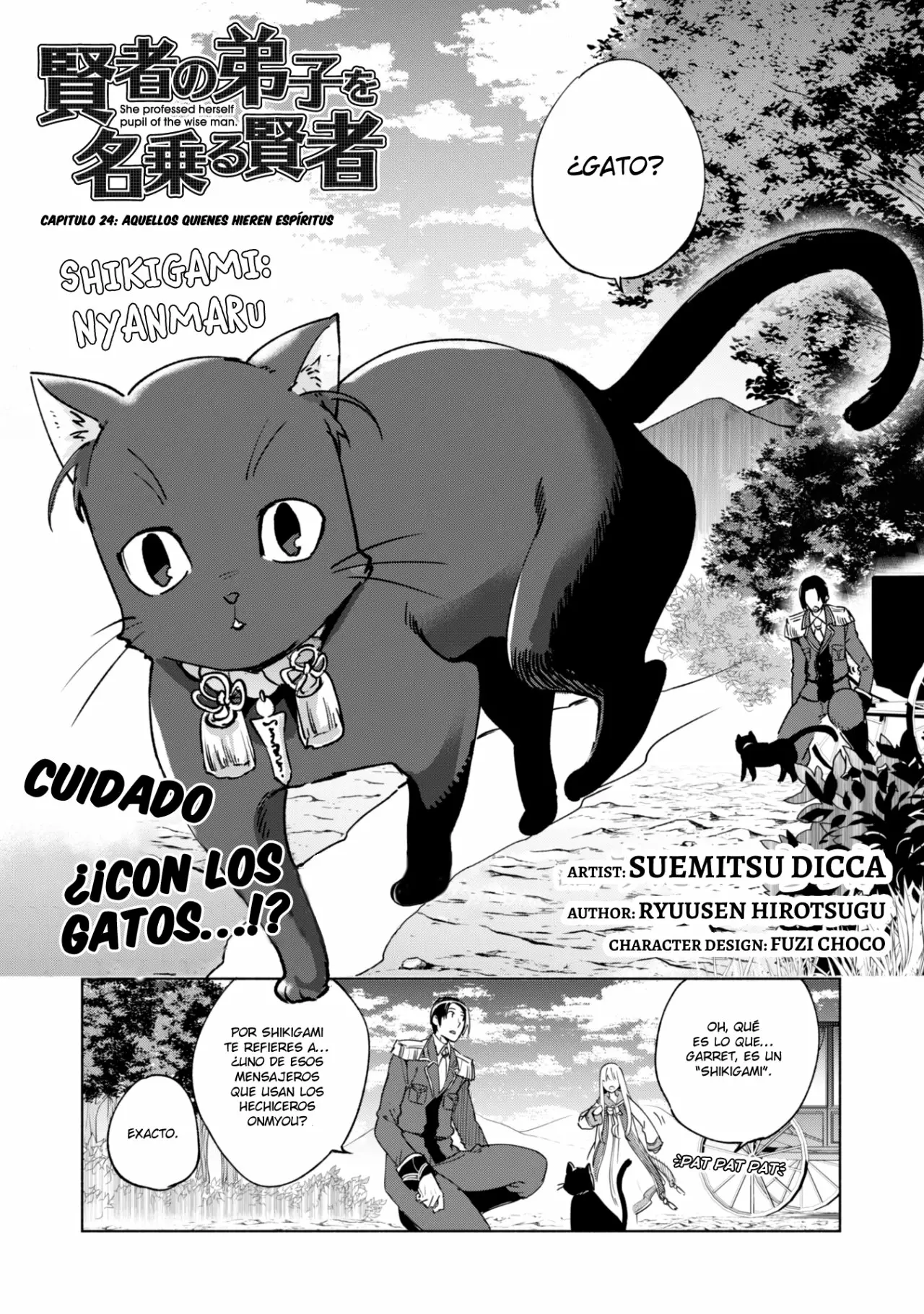 Kenja no Deshi wo Nanoru Kenja Capítulo 24 - Page 3
