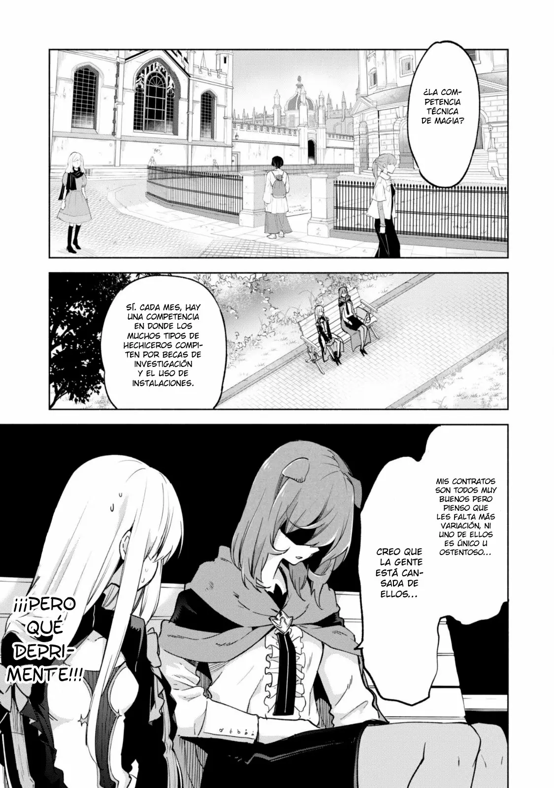 Kenja no Deshi wo Nanoru Kenja Capítulo 25 - Page 15