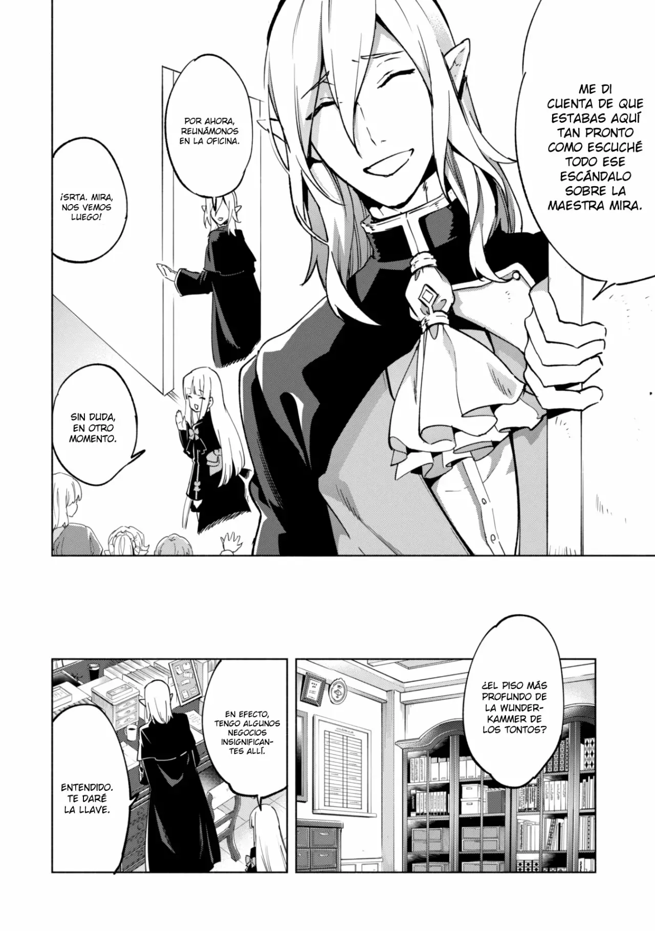 Kenja no Deshi wo Nanoru Kenja Capítulo 35 - Page 33