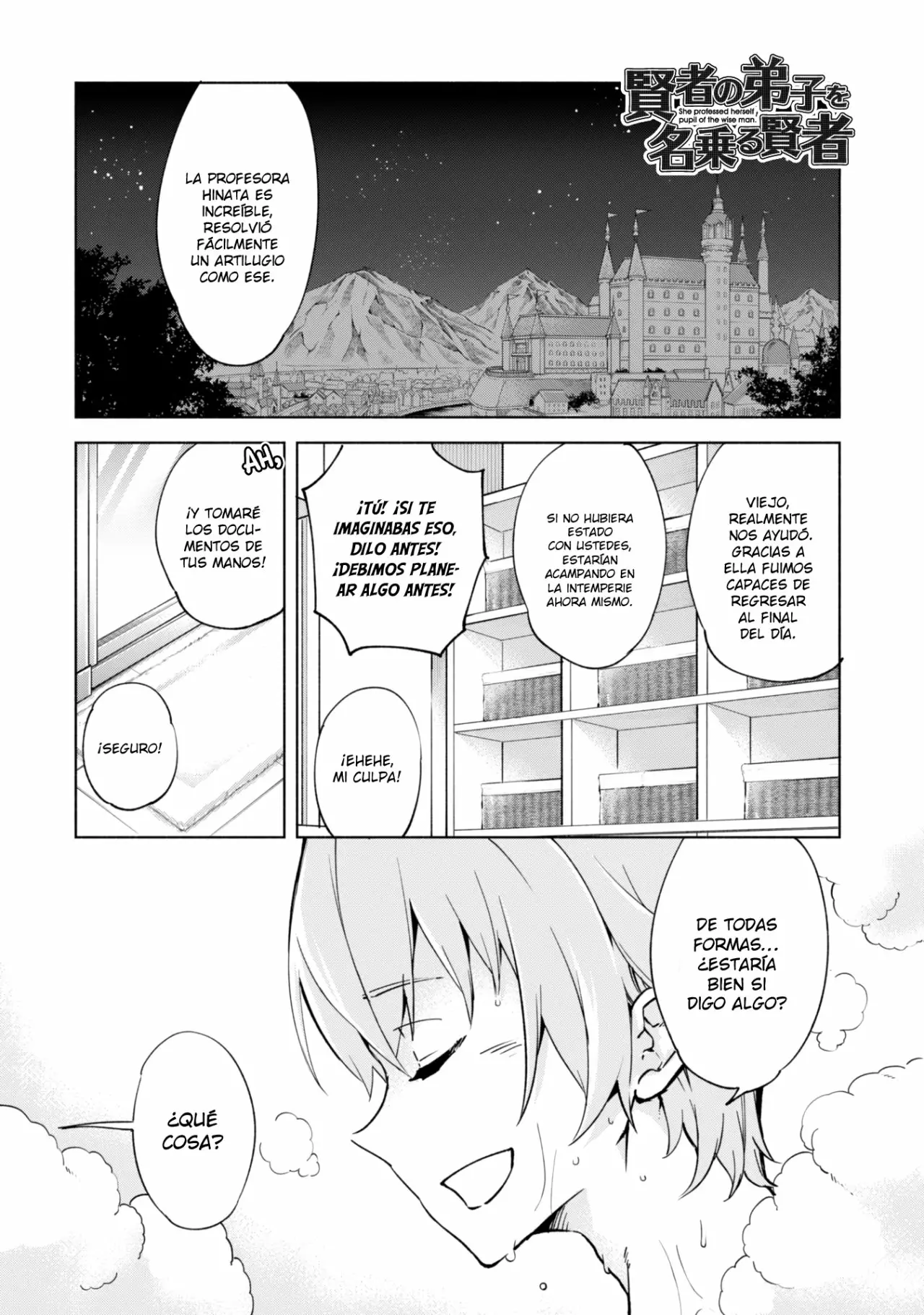 Kenja no Deshi wo Nanoru Kenja Capítulo 38 - Page 2