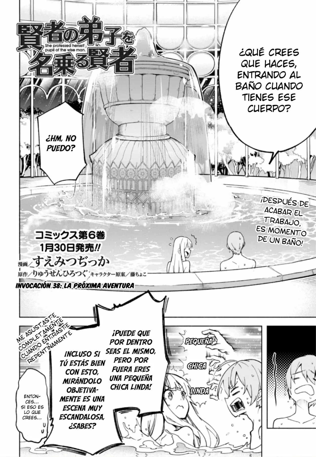 Kenja no Deshi wo Nanoru Kenja Capítulo 38 - Page 3