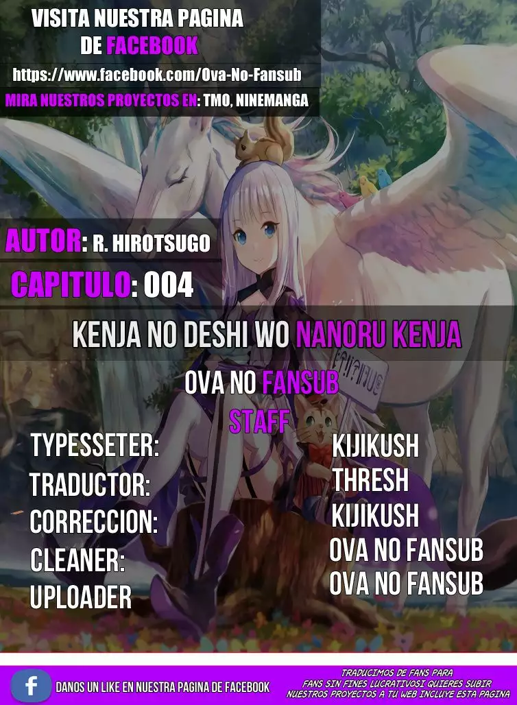 Kenja no Deshi wo Nanoru Kenja Capítulo 4 - Page 1
