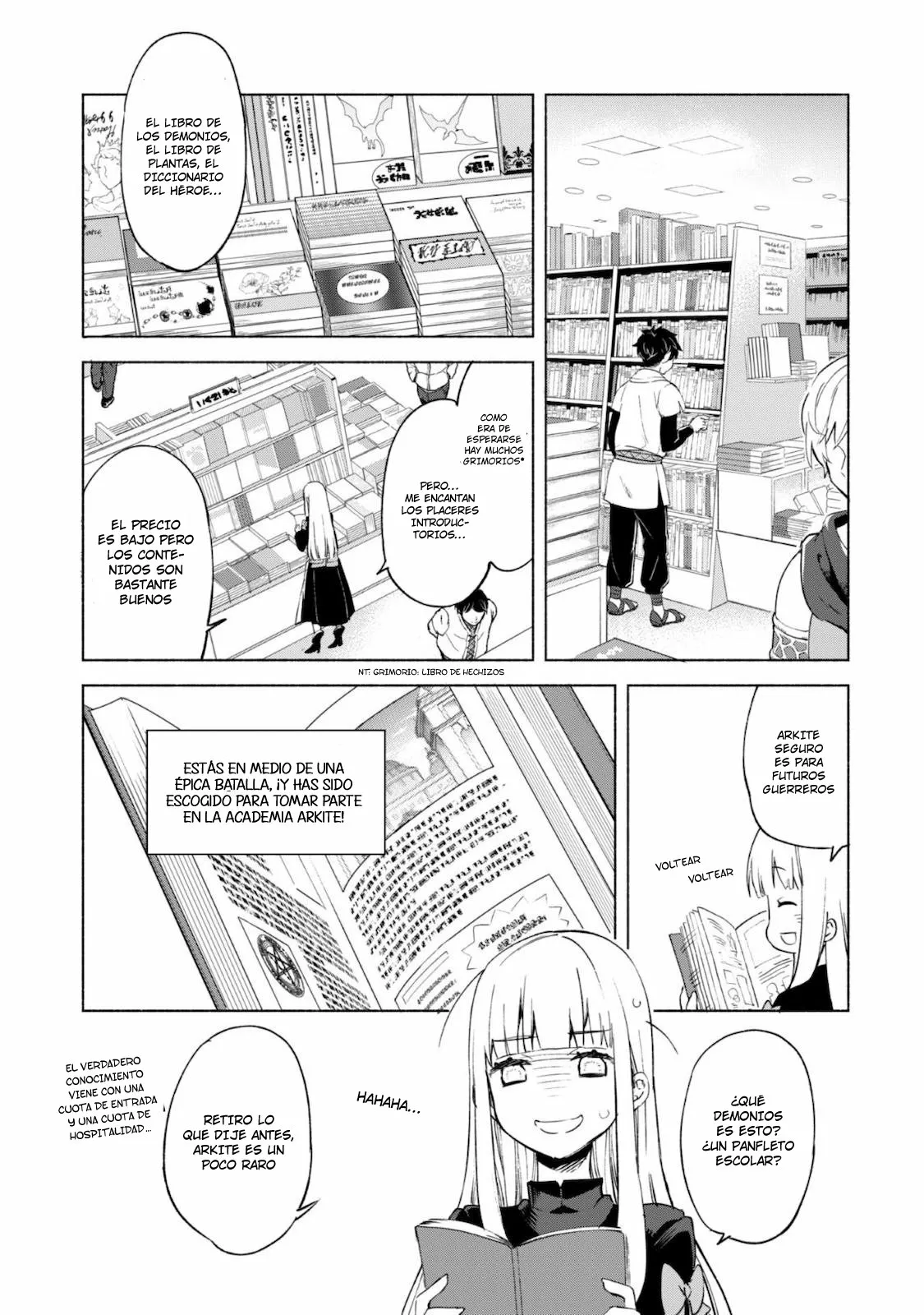 Kenja no Deshi wo Nanoru Kenja Capítulo 45 - Page 8