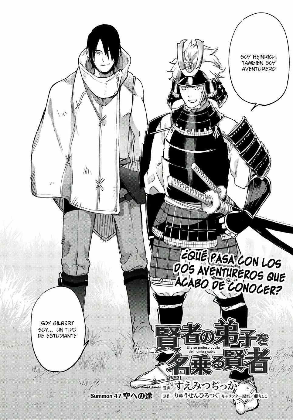 Kenja no Deshi wo Nanoru Kenja Capítulo 47 - Page 2
