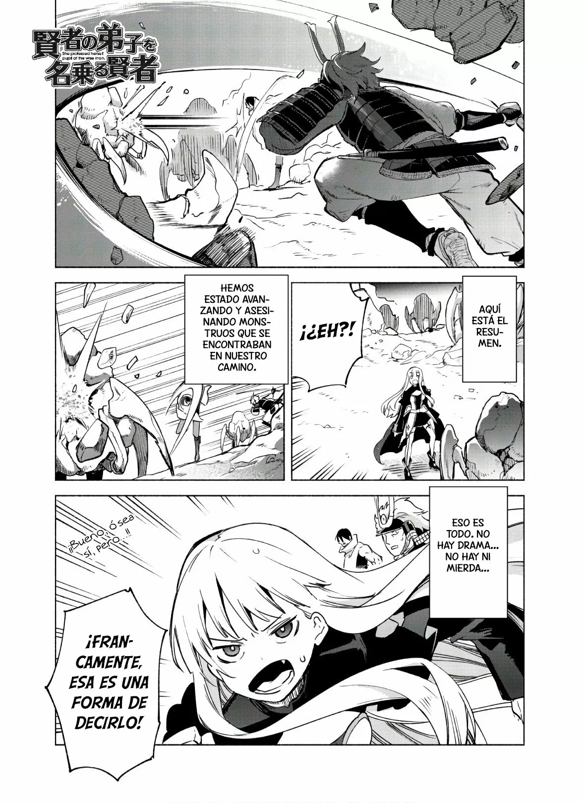 Kenja no Deshi wo Nanoru Kenja Capítulo 48 - Page 2