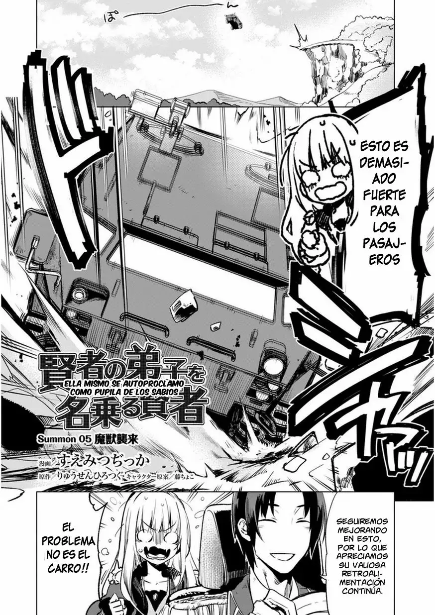 Kenja no Deshi wo Nanoru Kenja Capítulo 5 - Page 3