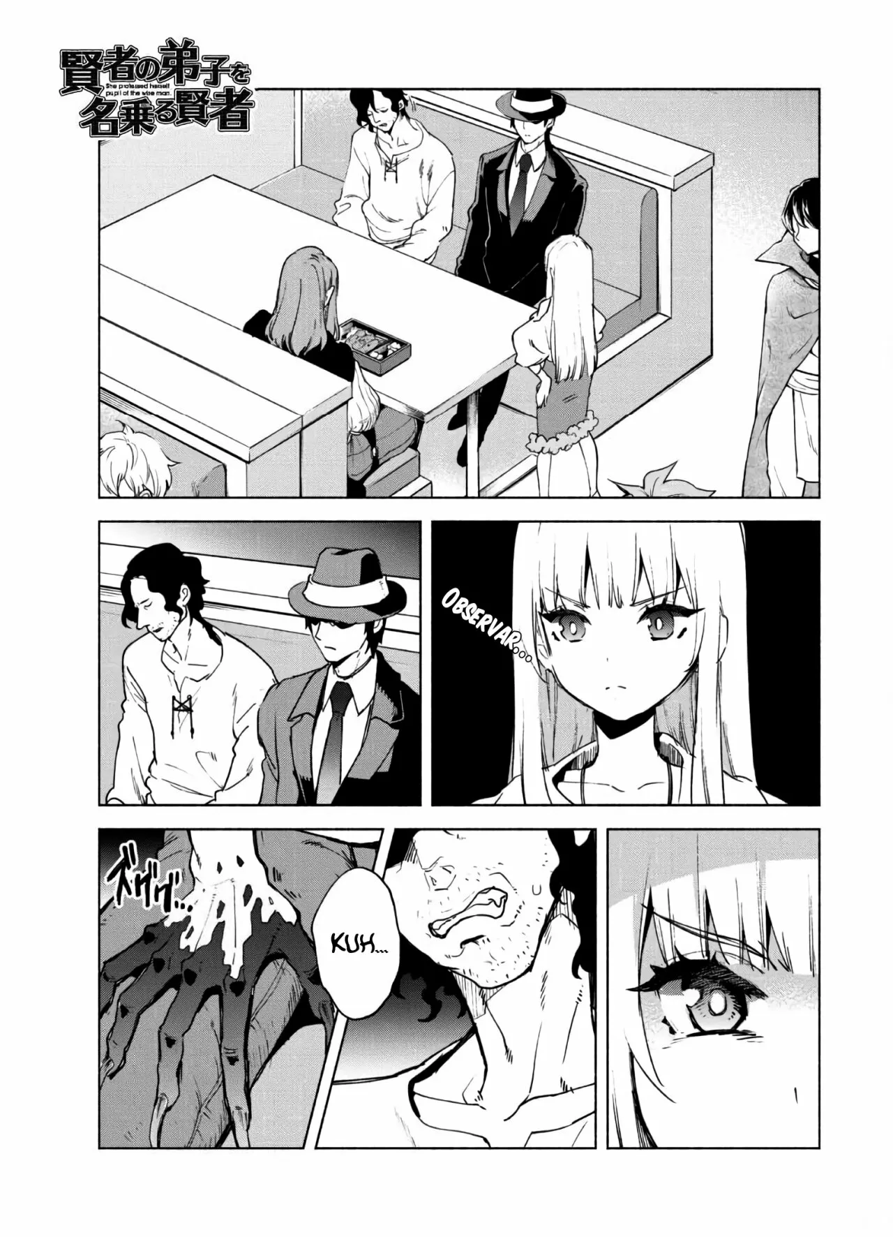 Kenja no Deshi wo Nanoru Kenja Capítulo 53 - Page 3