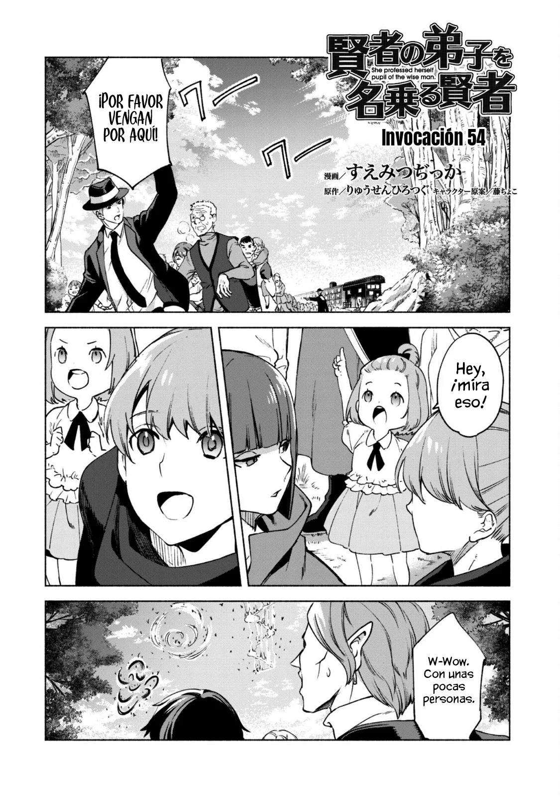 Kenja no Deshi wo Nanoru Kenja Capítulo 54 - Page 3