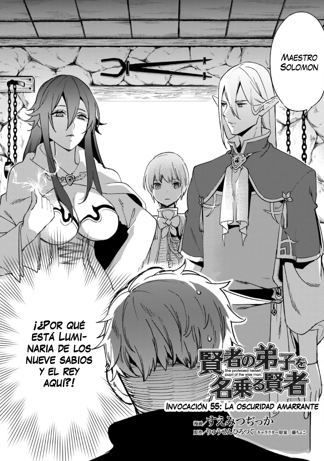Kenja no Deshi wo Nanoru Kenja Capítulo 55 - Page 4