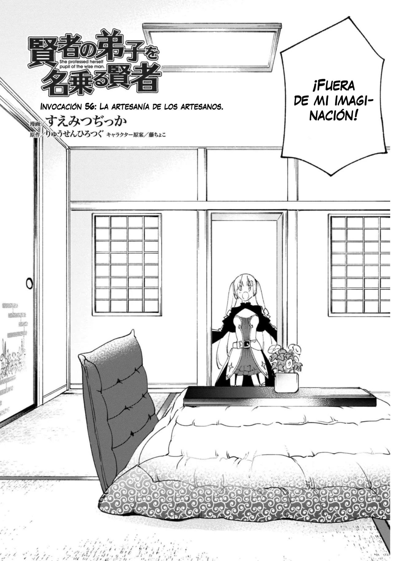 Kenja no Deshi wo Nanoru Kenja Capítulo 56 - Page 4